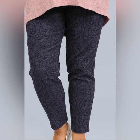 Mona Lisa classic comfortable jaquard trousers - Picture 10 of 10